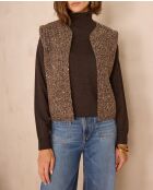 Bastien dunkelbrauner Pullover