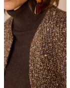 Bastien dunkelbrauner Pullover
