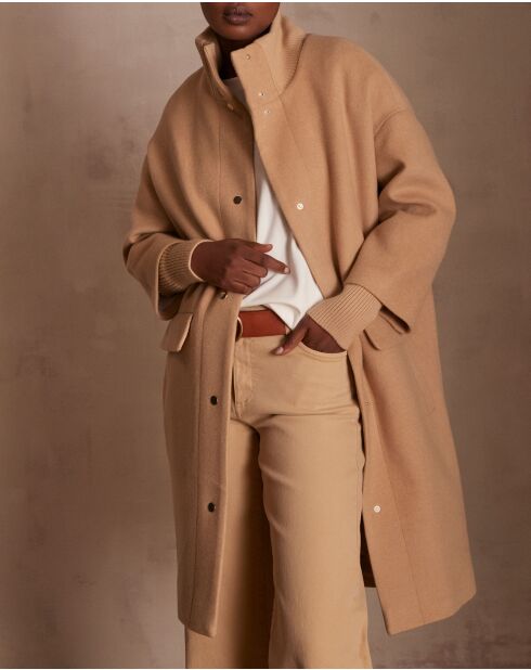 Manteau Magda camel