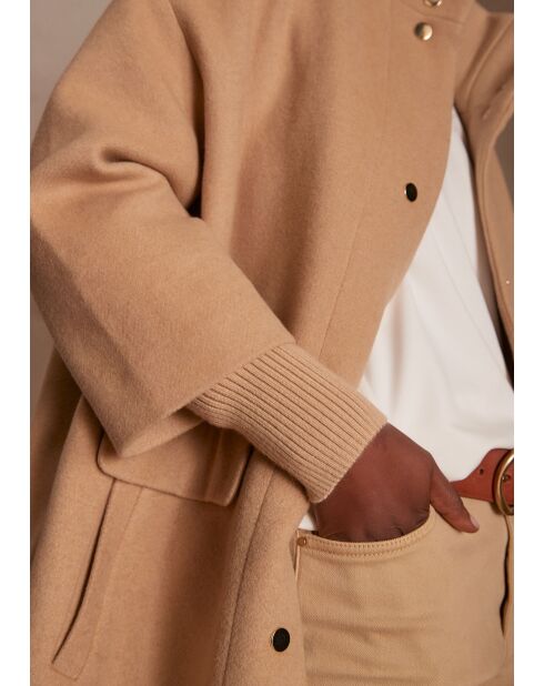 Manteau Magda camel