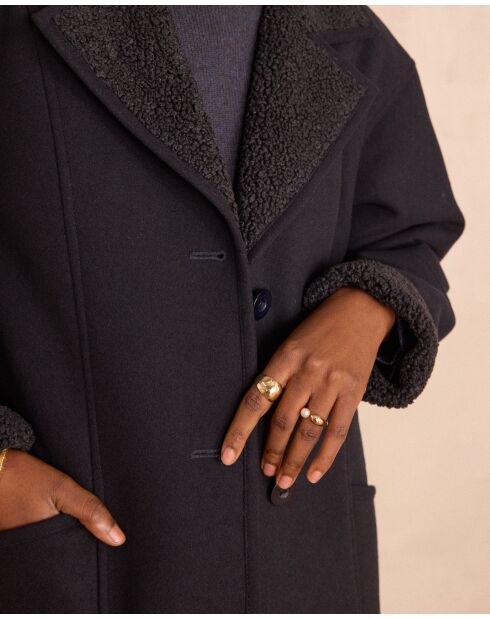 Cappotto blu scuro Debbie