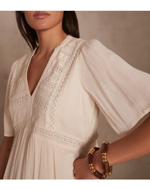 Robe Muse crème
