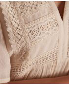 Vestido crema Muse