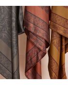 Foulard Ville Tessa cannelle