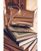 Petit sac Ghost en cuir doré