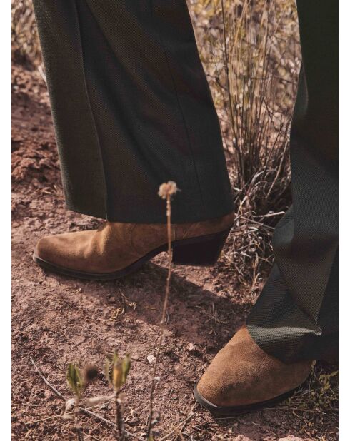 Hellkamelfarbene Rachel-Stiefel