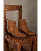 Hellkamelfarbene Rachel-Stiefel