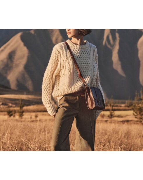 Chandler ecrufarbener Pullover