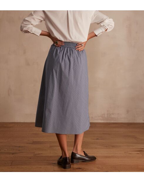 Emeline roze gestreepte rok