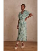 Vestido Lurex Mina con estampado petrolífero