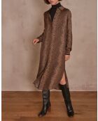 Kamelfarbenes Kleid Monica