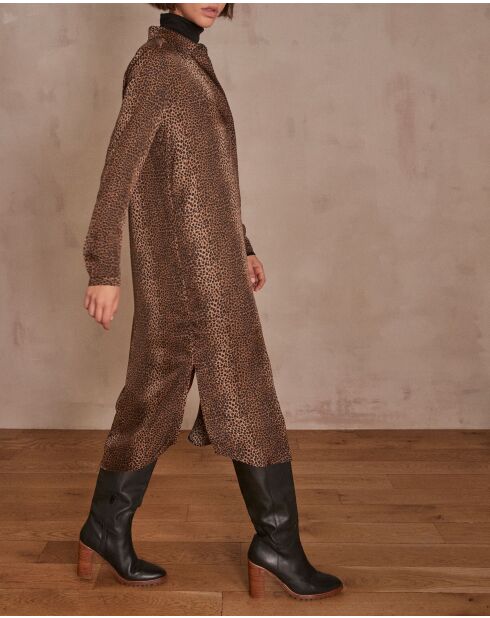 Kamelfarbenes Kleid Monica