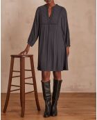 Maelys mausgraues Kleid