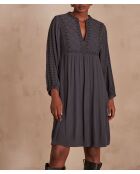Maelys mausgraues Kleid