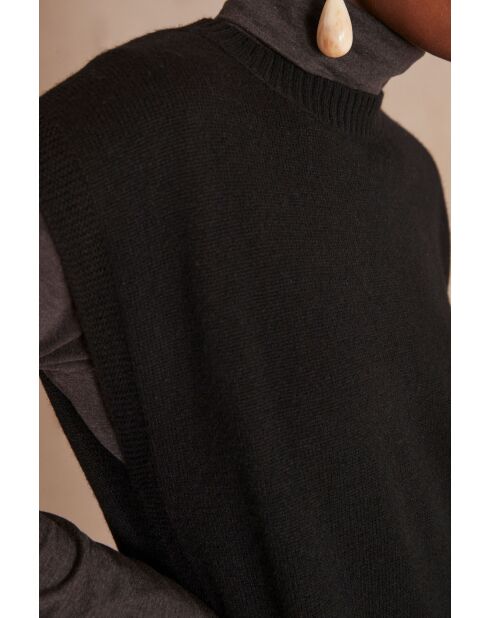 Abito Marion in maglia nera