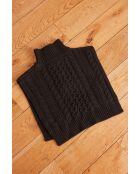 Plastron Teddy noir
