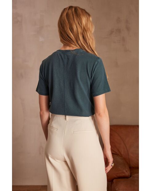 Alizee tannengrünes T-Shirt