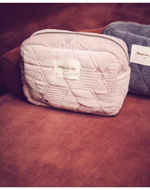 Pochette Gareth mauve pâle