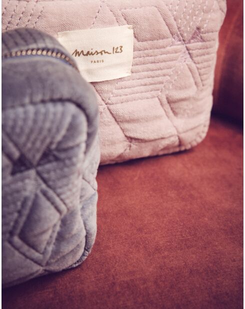 Pochette Gareth mauve pâle