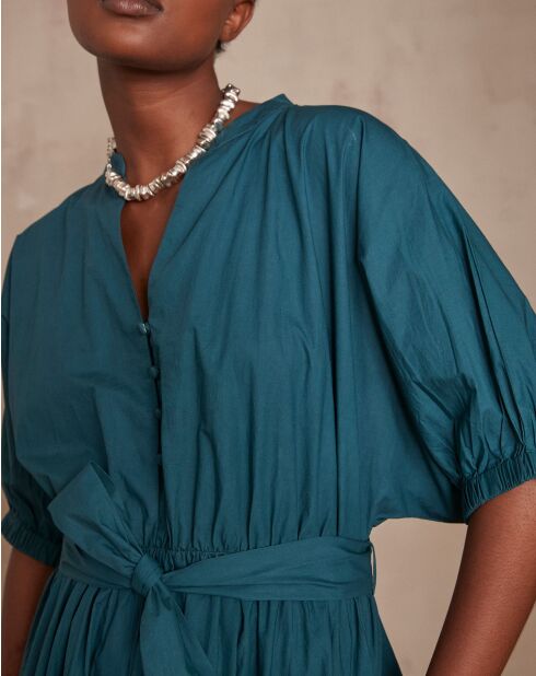 Robe Cordelia pétrole