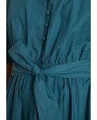 Robe Cordelia pétrole