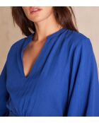 Robe Mirana bleu roi