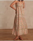 Melina Primerose Kleid mit Lurex-Print