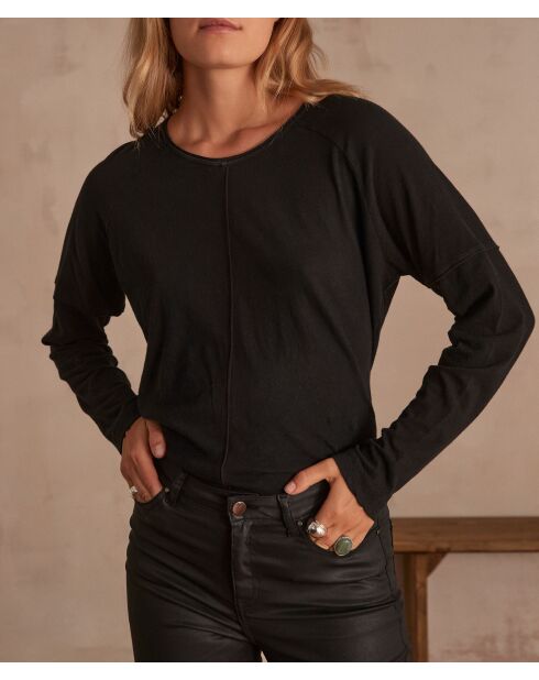 Dakota schwarzes T-Shirt