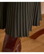 Grünes Strickkleid Martika aus Tannenholz