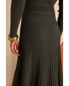 Grünes Strickkleid Martika aus Tannenholz