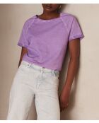 Alfred lila T-shirt