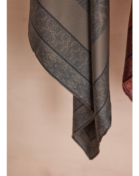Foulard Ville Tessa canard