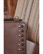Pochette téléphone Gaspard taupe foncé