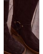 Lederstiefel Romain Chocolate