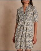 Robe Maylie imprimée pétrole
