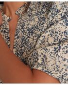 Robe Maylie imprimée pétrole