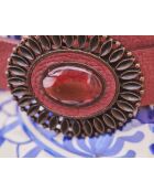 Ceinture moyenne Bijoux bordeaux