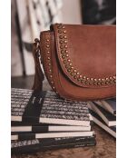 Mini sac en cuir Gaspard camel clair