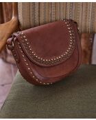 Mini sac en cuir Gaspard camel clair