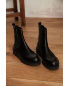 Bottines en cuir Rone noires
