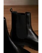 Bottines en cuir Rone noires