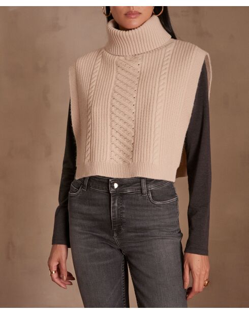 Plastron Liame naturel