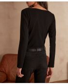 T-shirt nera Tanguy