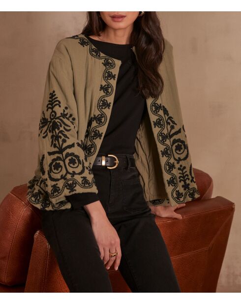 T-shirt nera Tanguy