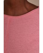 Hellrosafarbenes T-Shirt Dakota