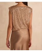 Felicite koperen T-shirt