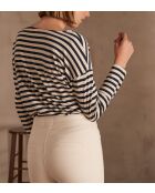 Navyblaues Daisy T-Shirt