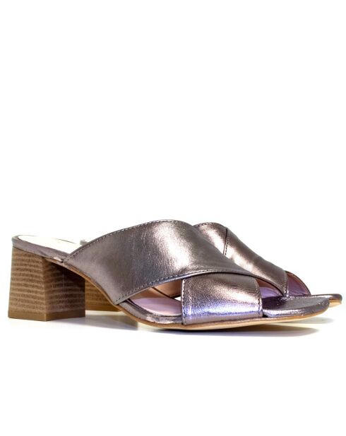 Zoe Sandalen mit Steinabsatz - 6,5 cm Absatz