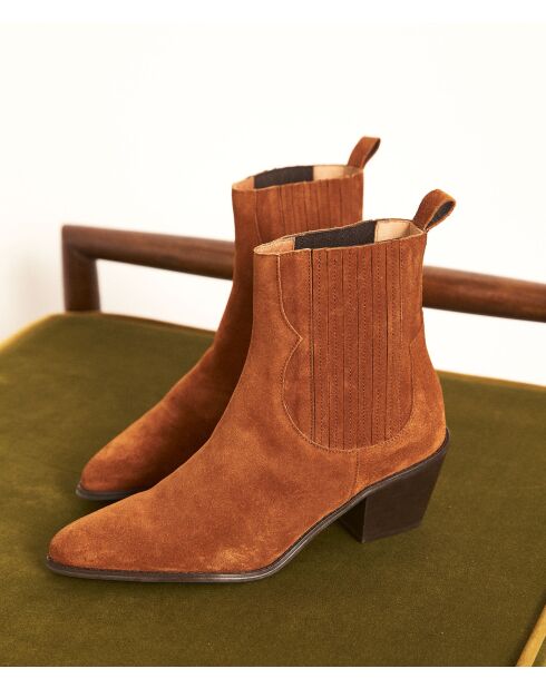 Lederstiefel Habby Chocolate