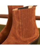 Lederstiefel Habby Chocolate